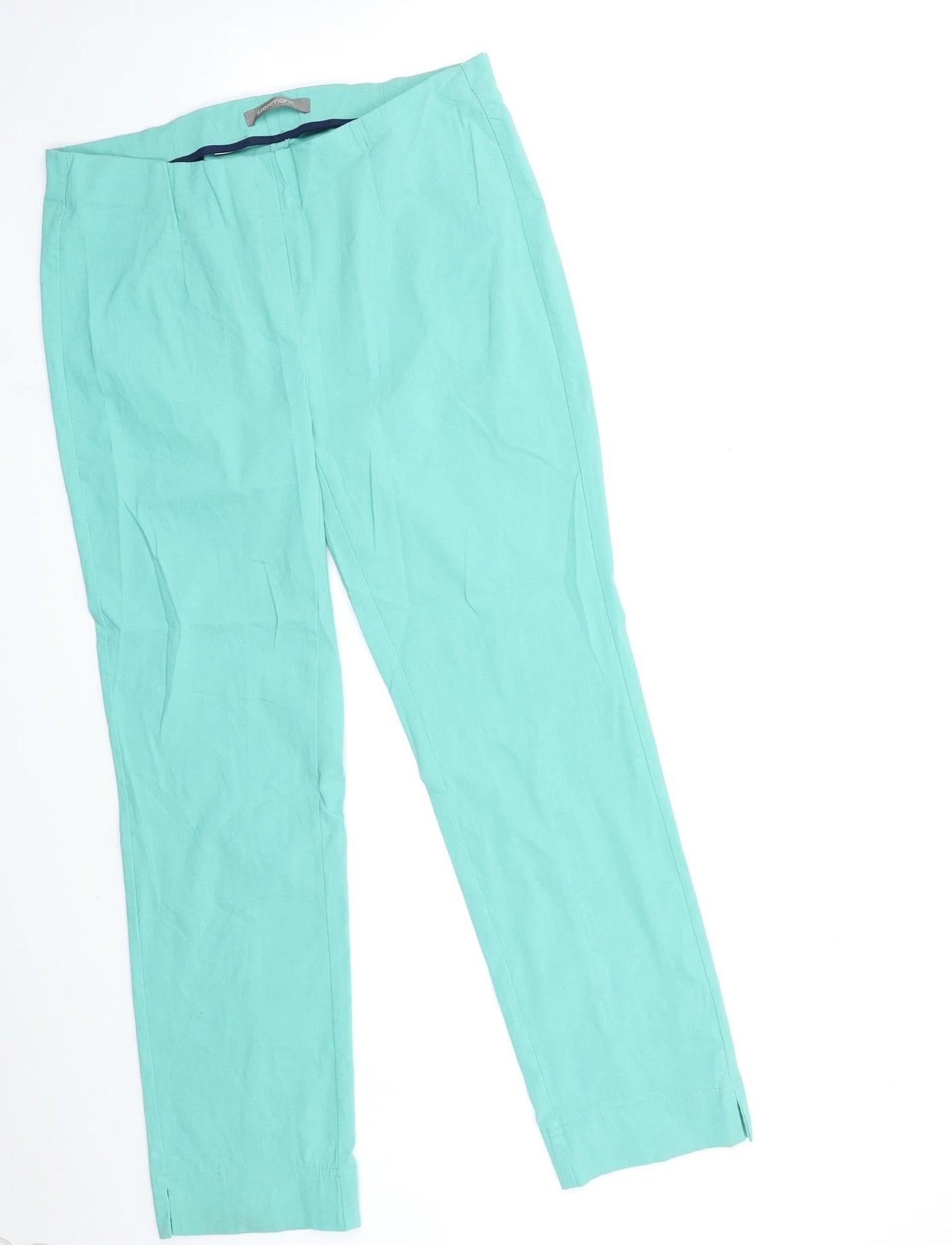 stretchman Womens Green   Trousers  Size 32 in L29 in