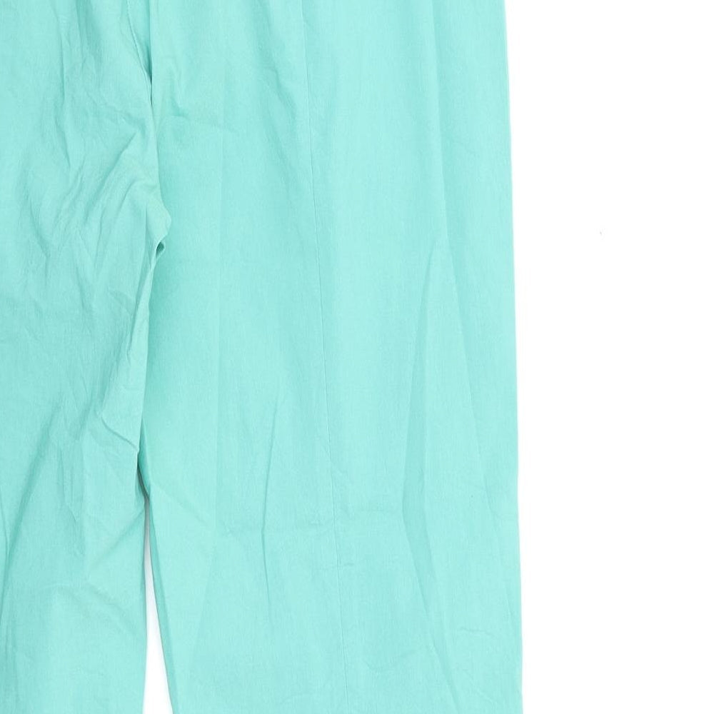 stretchman Womens Green   Trousers  Size 32 in L29 in