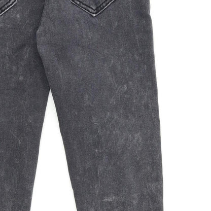 Womens UK Size 28 in Preworn Regular Fit Skinny Grey Jeans