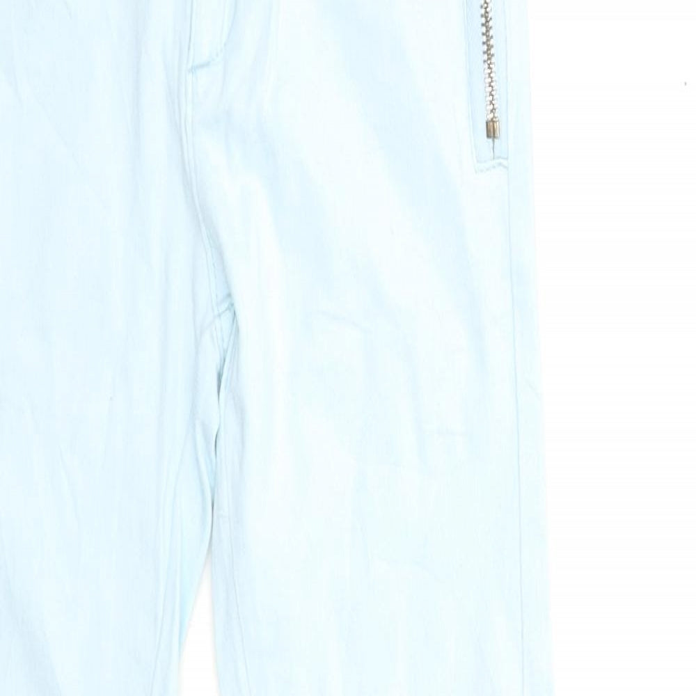 b&d Womens Blue  Denim Skinny Jeans Size S L27 in