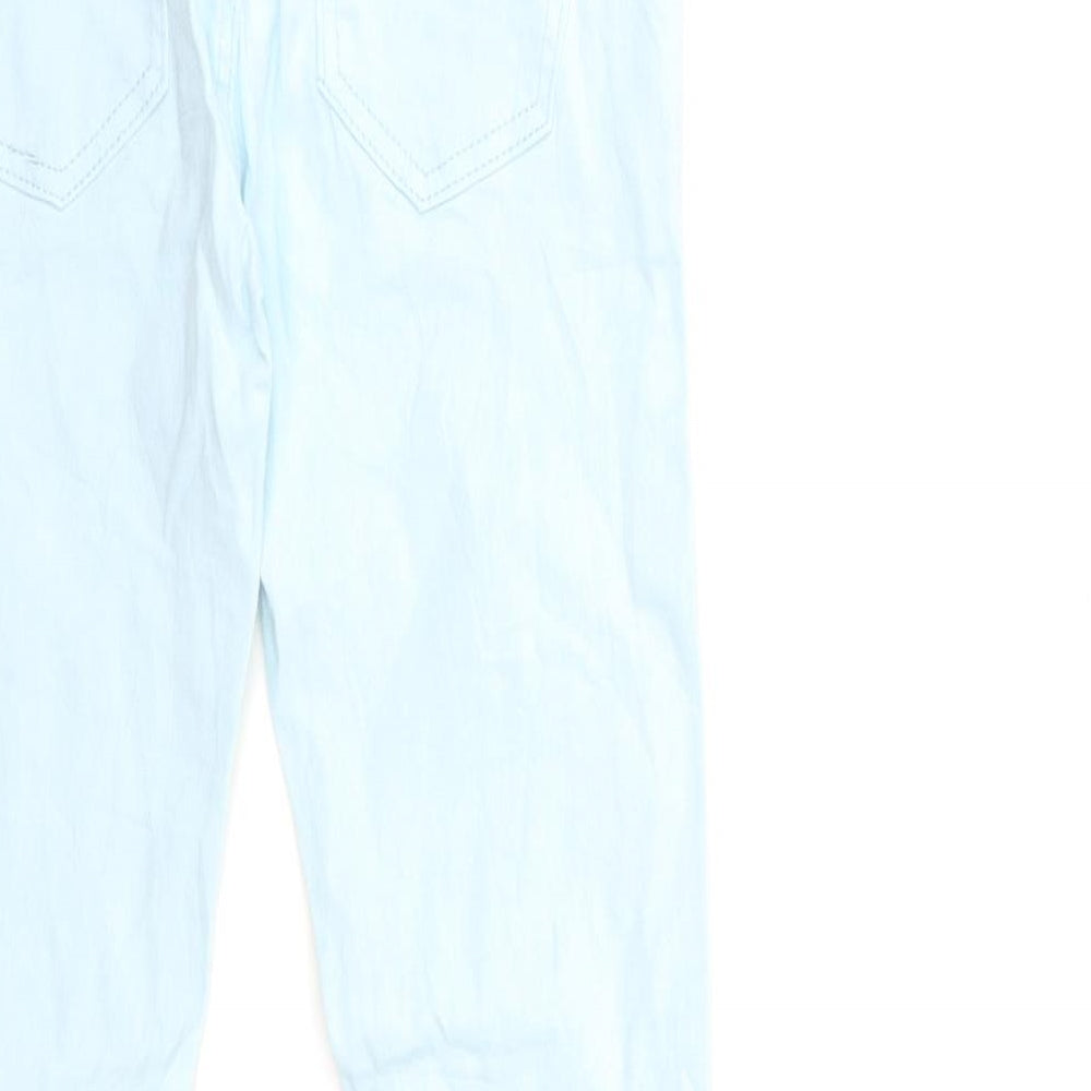 b&d Womens Blue  Denim Skinny Jeans Size S L27 in