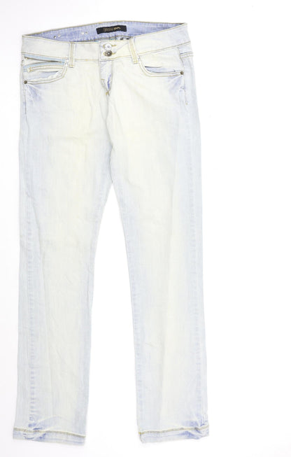 House Jeans Womens Blue  Denim Straight Jeans Size 31 in L34 in