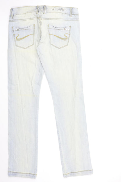 House Jeans Womens Blue  Denim Straight Jeans Size 31 in L34 in