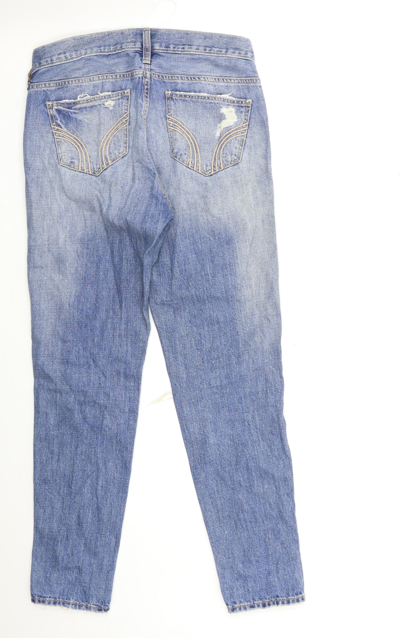 Hollister Womens Blue  Denim Skinny Jeans Size 25 in L29 in