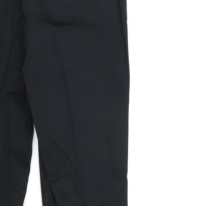 Preworn Womens Black   Trousers  Size 34 in L27 in