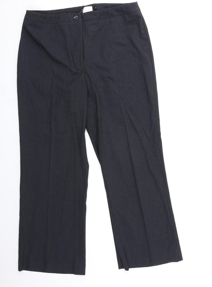 Tribal Womens Black   Trousers  Size 12 L29 in