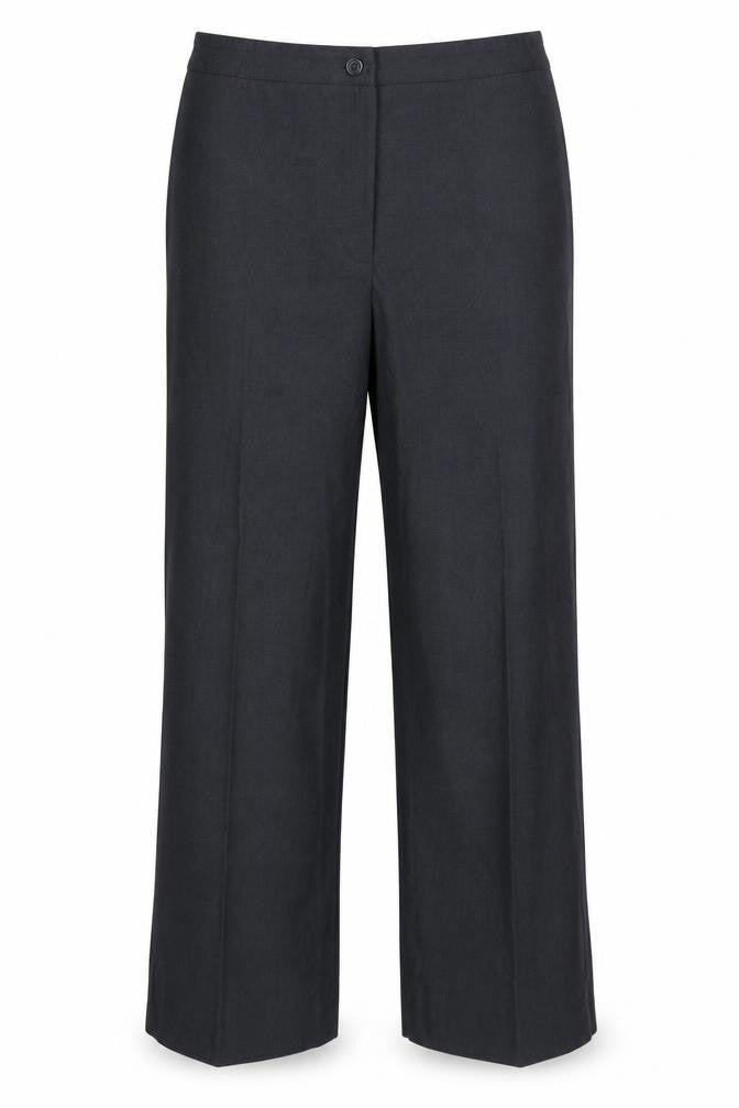 Front view of Tribal women’s black trousers, size UK 12, 29-inch leg