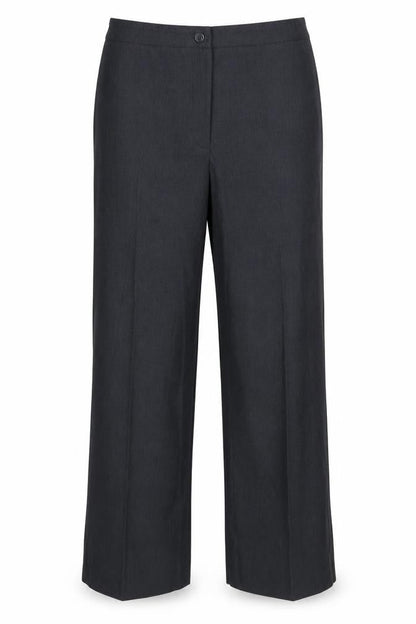 Front view of Tribal women’s black trousers, size UK 12, 29-inch leg