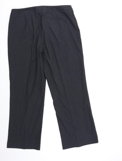 Tribal Womens Black   Trousers  Size 12 L29 in