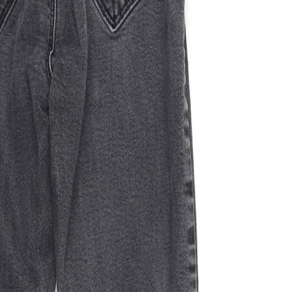 Denim & Co. Womens Grey  Denim Skinny Jeans Size 6 L28 in