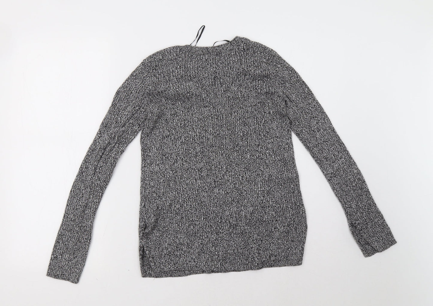 H&M Womens Grey   Pullover Sweatshirt Size M