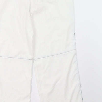 l.f.l Womens White   Cropped Trousers Size 12 L24 in