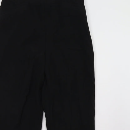 BM Womens Black   Trousers  Size 12 L28 in
