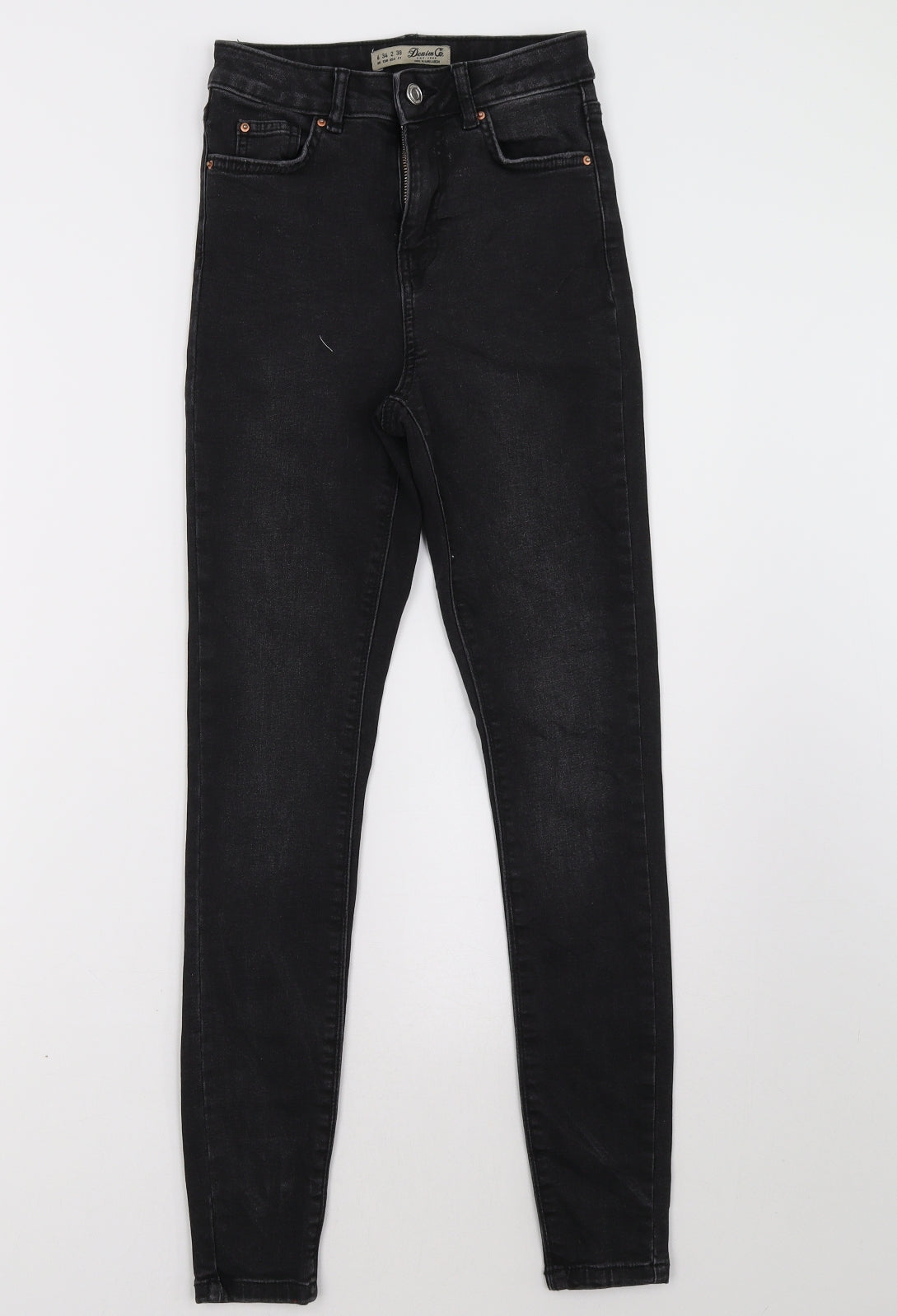 Primark Womens Black   Skinny Jeans Size 6 L31 in