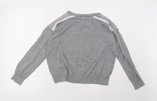 Womens UK Size 10 NEXT Grey Pullover Sweatshirt