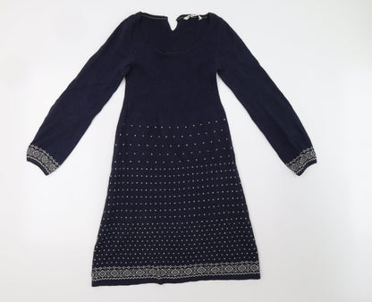 fatafec Womens Blue   A-Line  Size 8