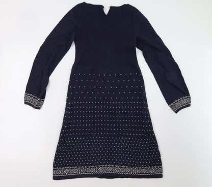 fatafec Womens Blue   A-Line  Size 8
