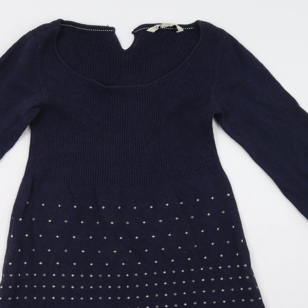 fatafec Womens Blue   A-Line  Size 8