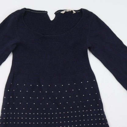 fatafec Womens Blue   A-Line  Size 8
