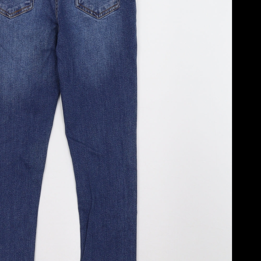 M&Co Girls Blue  Denim Skinny Jeans Size 12 Years