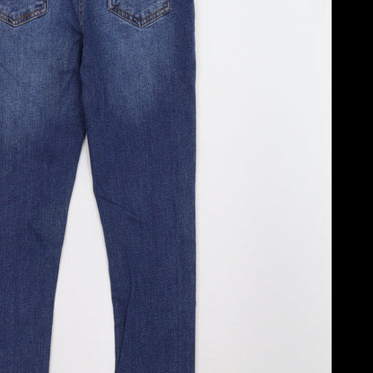 M&Co Girls Blue  Denim Skinny Jeans Size 12 Years