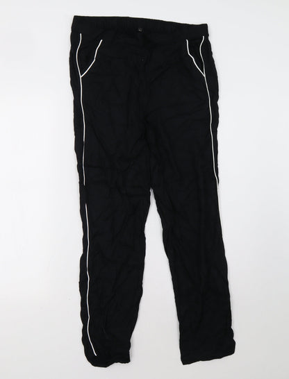 House of Fraser Womens Black   Trousers  Size M L30 in