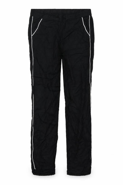 Front view of House of Fraser women’s black trousers, size M, 30-inch leg