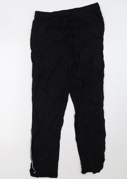 House of Fraser Womens Black   Trousers  Size M L30 in