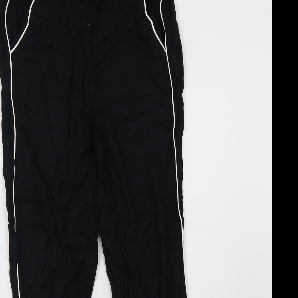 House of Fraser Womens Black   Trousers  Size M L30 in
