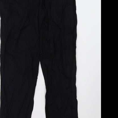 House of Fraser Womens Black   Trousers  Size M L30 in