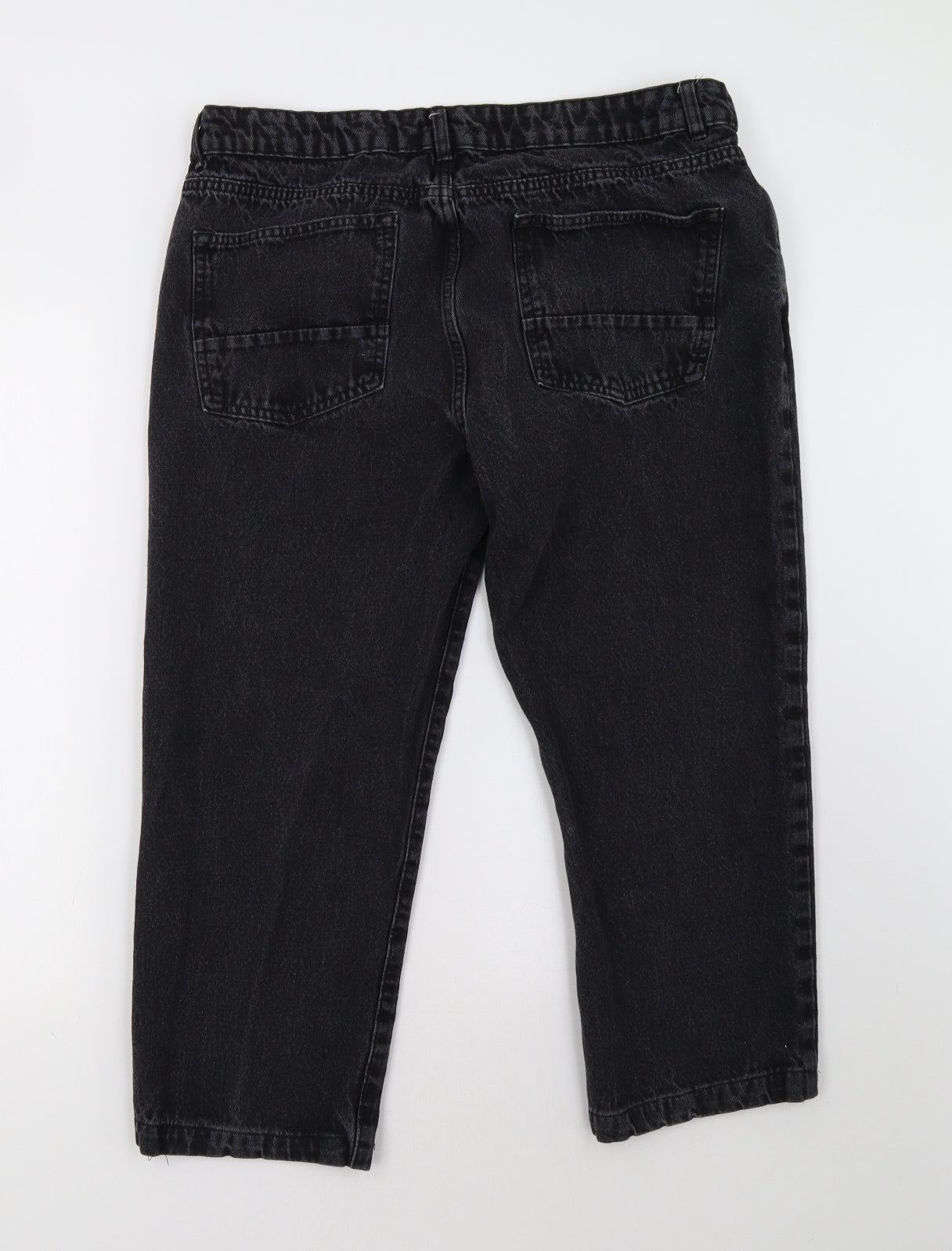 365 Womens Black   Cropped Jeans Size 38 L26 in