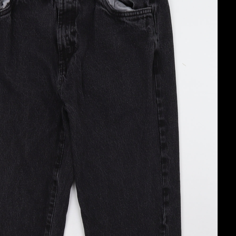 365 Womens Black   Cropped Jeans Size 38 L26 in