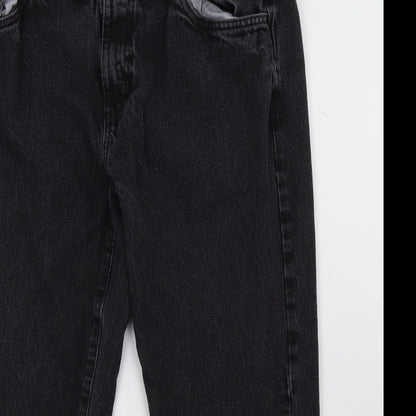 365 Womens Black   Cropped Jeans Size 38 L26 in