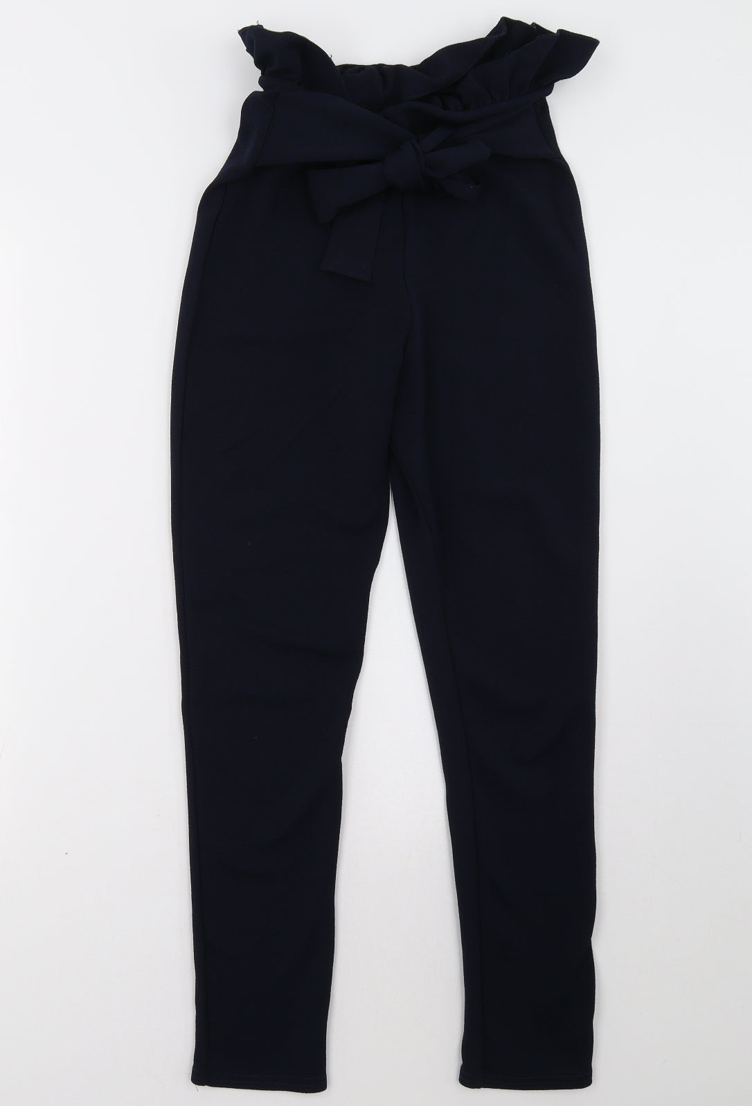 Womens UK Size 8 PRETTYLITTLETHING Regular Fit  Blue Trousers