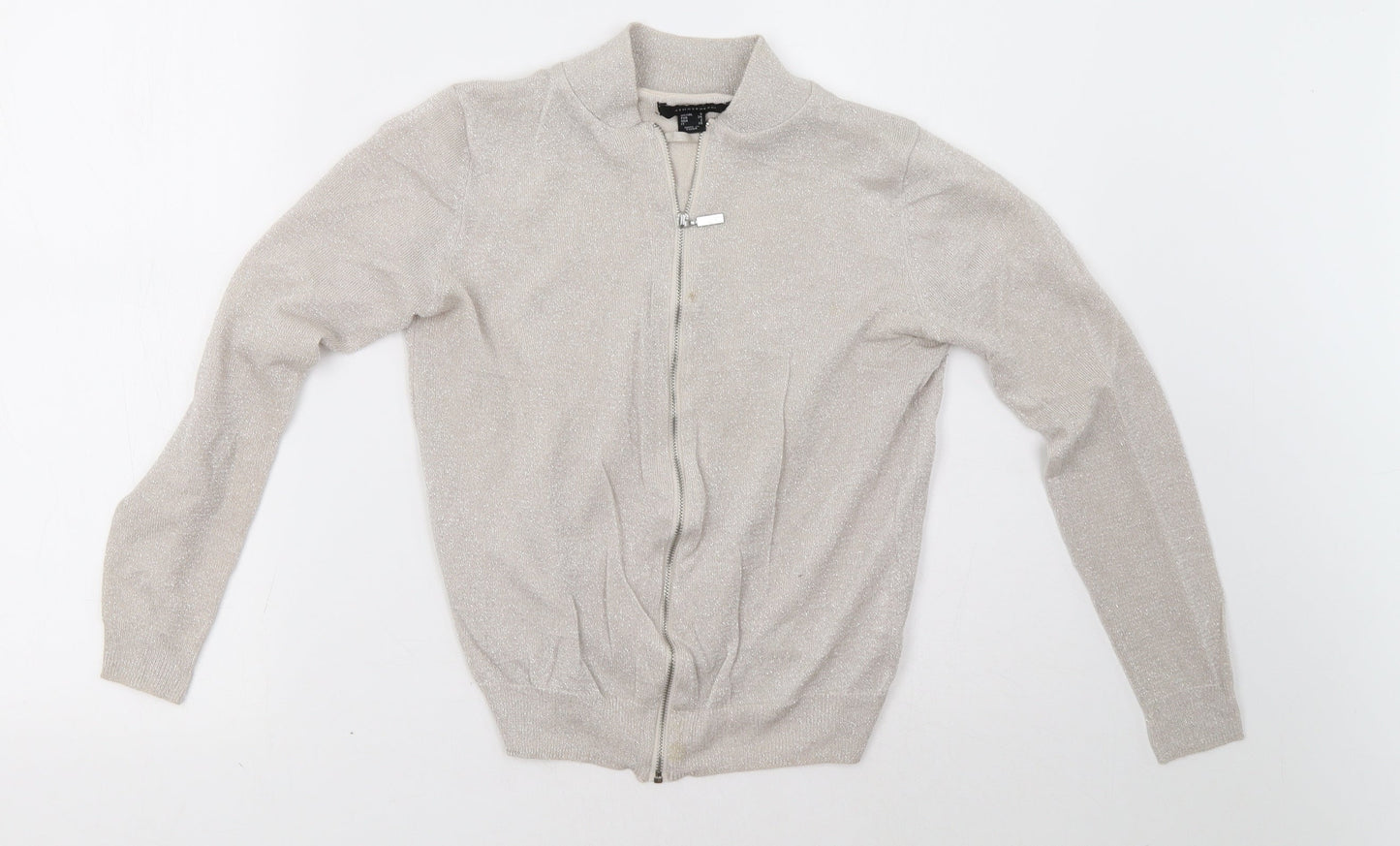 Primark Womens Gold   Jacket  Size 6