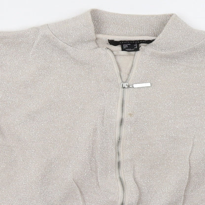 Primark Womens Gold   Jacket  Size 6