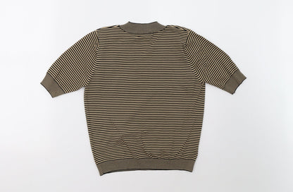 Womens UK Size 14 Marks and Spencer Brown Pullover Sweatshirt