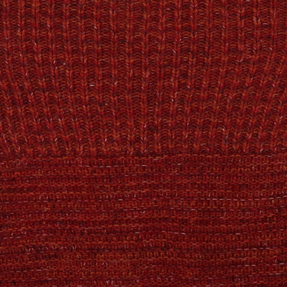 Brand and care label for Matalan women’s red pullover sweatshirt, size M