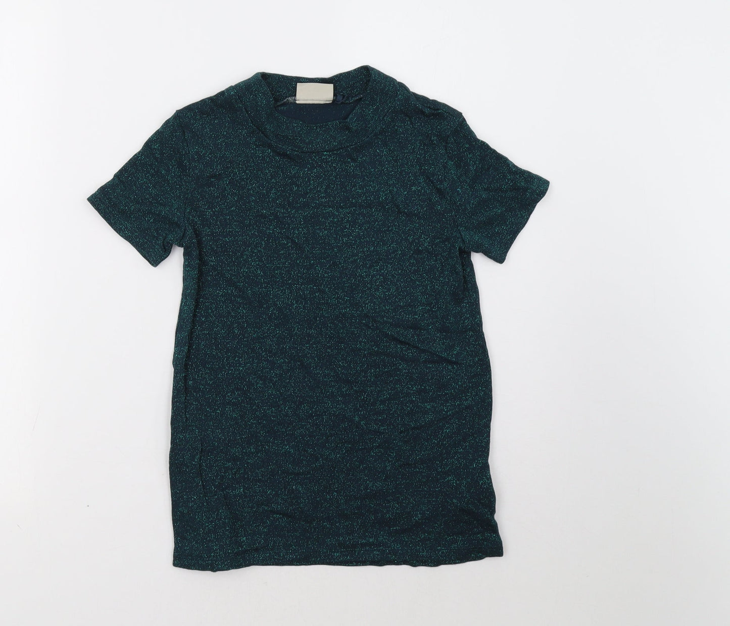 nexzt Girls Green   Basic T-Shirt Size 11 Years