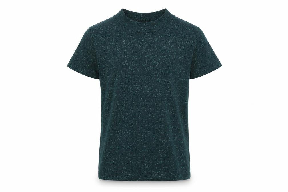 Front view of Next girls’ green basic t-shirt, size 11, years