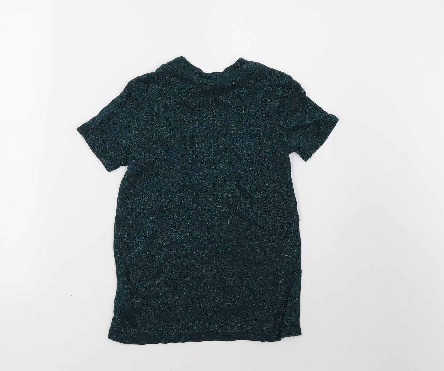 nexzt Girls Green   Basic T-Shirt Size 11 Years
