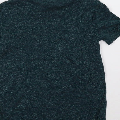 nexzt Girls Green   Basic T-Shirt Size 11 Years