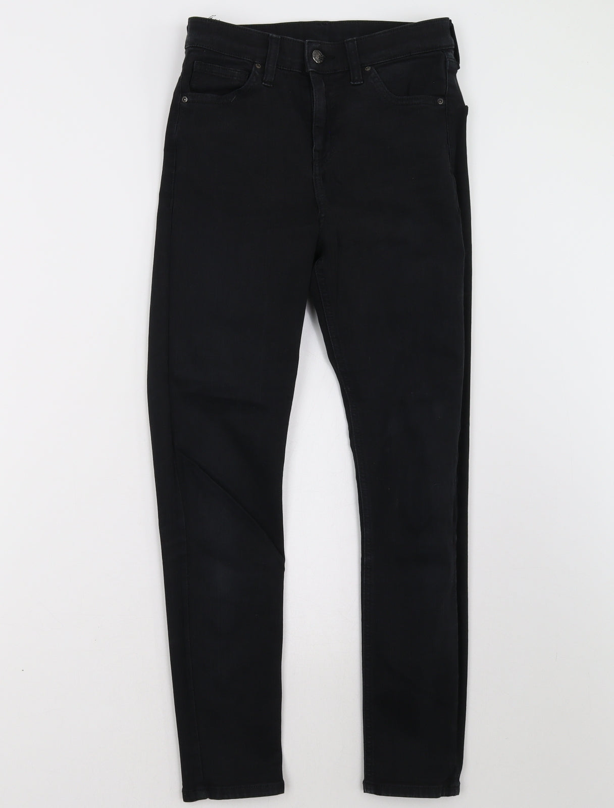 Topshop Womens Black   Skinny Jeans Size 26 L30 in
