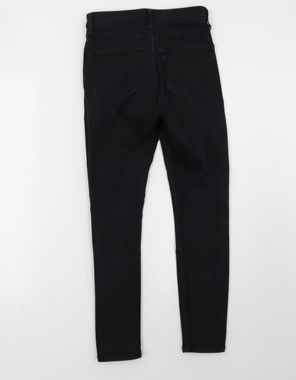 Topshop Womens Black   Skinny Jeans Size 26 L30 in