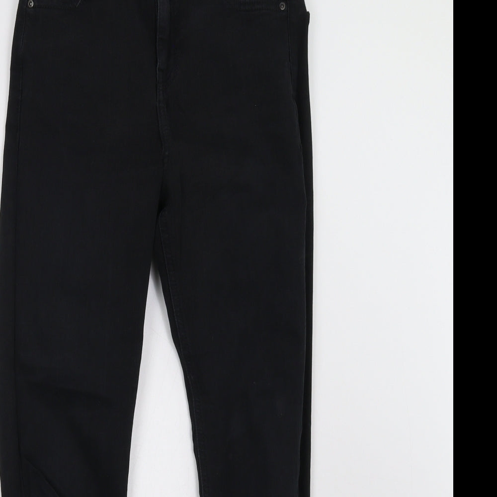 Topshop Womens Black   Skinny Jeans Size 26 L30 in