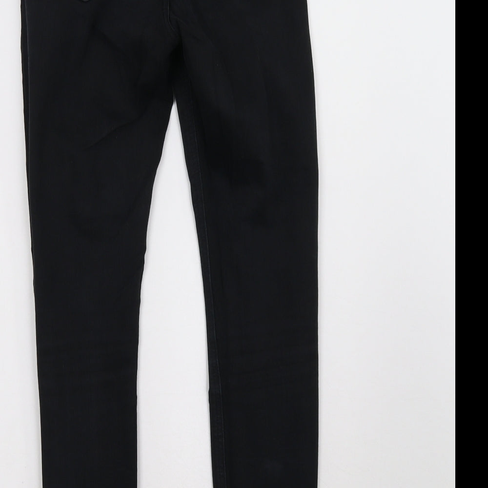 Topshop Womens Black   Skinny Jeans Size 26 L30 in