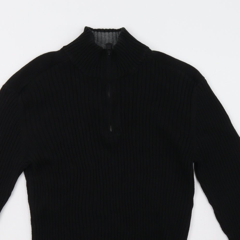 Express Mens Black   Pullover Sweatshirt Size L