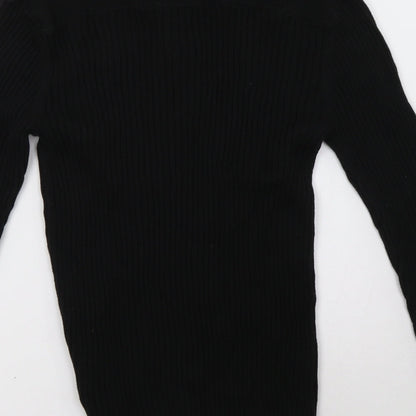 Express Mens Black   Pullover Sweatshirt Size L