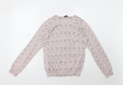 Womens UK Size 10 Dorothy Perkins Pink Cardigan Jumper