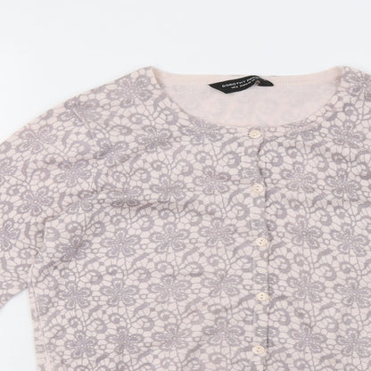 Womens UK Size 10 Dorothy Perkins Pink Cardigan Jumper